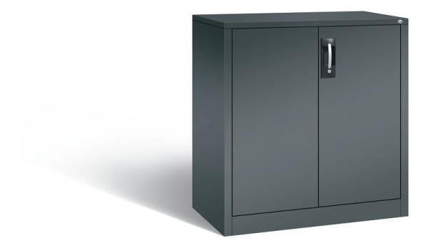 C+P Büro-Drehtürenschrank Acurado, H1000xB930xT500 mm, Anthrazit, 9286-1200 S10418