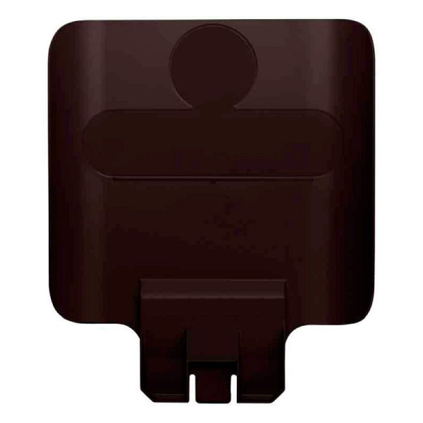 STEIN HGS Hinweistafel für Slim Jim Recycling-Station, braun, 84116.0007