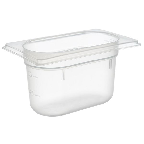 APS GN 1/9 Behälter, 17,6 x 10,8 cm, Tiefe: 100 mm, Polypropylen, 1,0 Liter, 82151