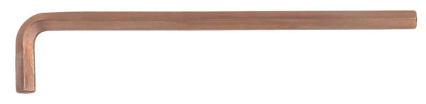 KS Tools BRONZEplus Innensechskant-Winkelstiftschlüssel lang 6 mm, 963.1565