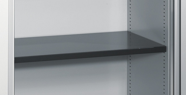 C+P Einlegeboden lackiert, Omnispace, Maße (H x B x T): 24 x 649 x 360 mm, Traglast 50kg, Inneneinrichtung: RAL 7021 Schwarzgrau, 3201-80 S10001