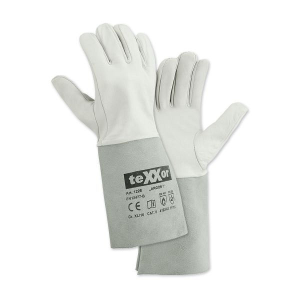 WERO ARGON I Schweißerhandschuhe, Größe 10, VE: 12 Paar, 20462500