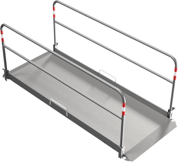 Schake Grabenbrücke aus Aluminium, Breite: 1,00 m, Länge: 2,70 m, 20282