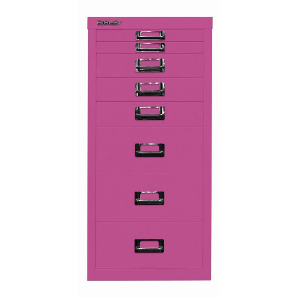 Bisley MultiDrawer™ DIN A4, 8 Schubladen, 681 fuchsia, L298681