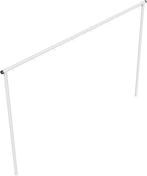 Schake Wäschetrockengerüst, Querrohr 4000 mm 8 Haken einseitig, Stahlrohr Ø 60 mm, 419_4640