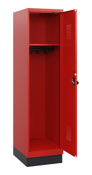 C+P Spind Evolo PLUS, Sockel, 1 Abteil, 1630x400x500mm, 3020/3020, Drehriegel, 0490205-12 S10034
