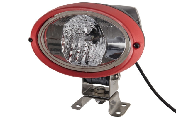 HELLA Xenon-Arbeitsscheinwerfer, Oval 100 Powerpack, 12V, Anbau/Schraubanschluss, 4-Punkt Befestigung, Nahfeldausleuchtung, 500mm, AMP, 1GA 996 461-311