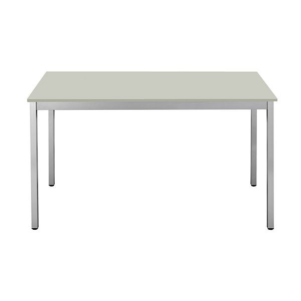 Bisley Mehrzwecktisch, Breite 1800 mm, Tiefe 800 mm, 19mm Tischstärke, 300 aluminium x G grau, MT1808G300