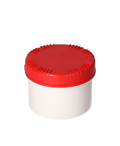 DENIOS Kunststoffdosen aus HDPE mit Deckel, 500 ml, VE: 10 Stück, 279044