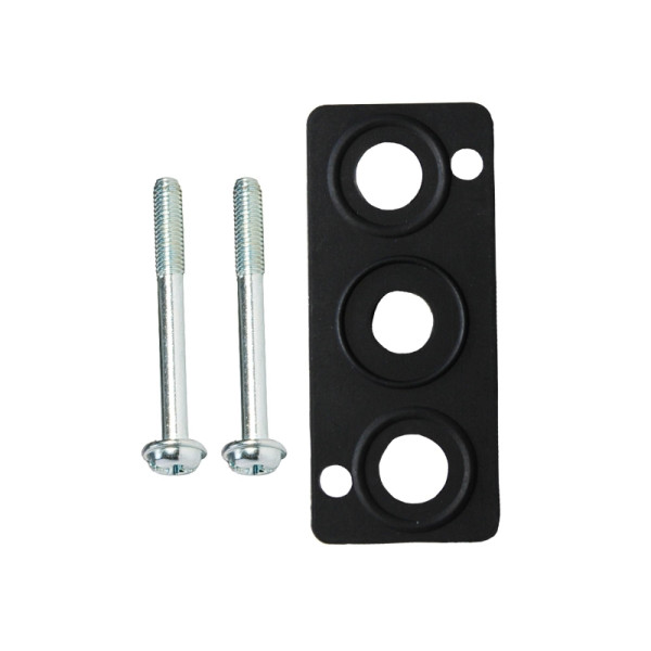 Riegler Ventilplattendichtung, für 3/2-Wegeventil, Anschluss G1/4 und G3/8, bestehend aus: 1 Dichtung und 2 Schrauben zur Montage, 118573