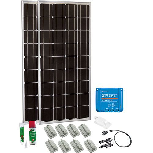 Phaesun Caravan Kit Base Camp Easy MPPT SmartSolar 200, 600418