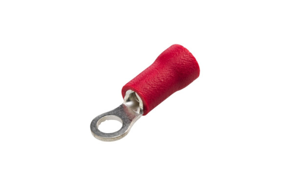 HELLA Leitungsverbinder, rot, von: 0.5mm², bis: 1.0mm², Ringverbinder, Ringform, Bohrung-Ø: 3.6mm, 8KW 044 275-003