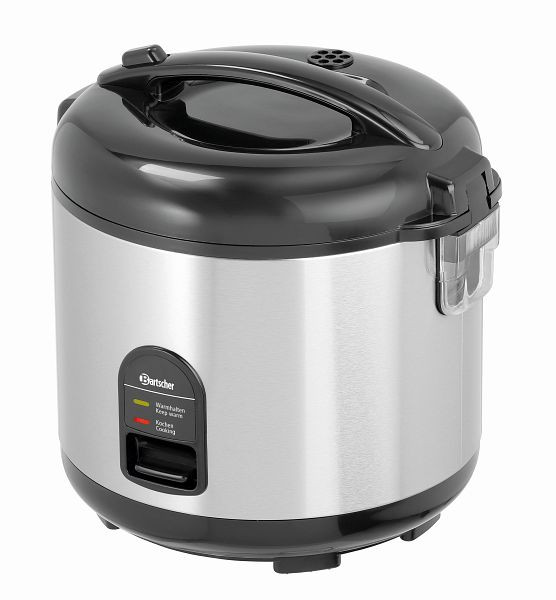 Bartscher Reiskocher 1,8L SD, Produktionsmenge Reis: 2-10 Portionen, 150528, 4015613672199