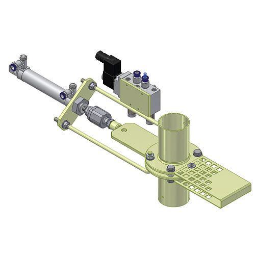 Kärcher Verschlussschieber, elektropneumatisch DN 70, beide Seiten für Rohranschluss ø 75 mm, 9.981-995.0