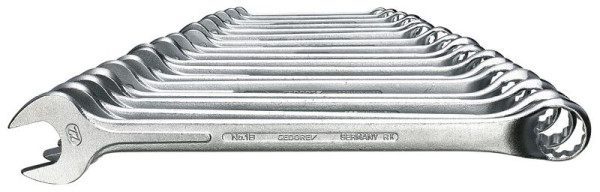 GEDORE Ring-Maulschlüssel-Satz, 17-teilig, 6-22 mm, 6012680