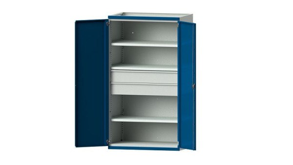ANKE Werkbänke Schwerlastschrank, Modell 102, 1085 x 690 x 1950 mm, RAL 7035/5010, 621.022