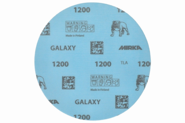 Mirka Schleifscheibe GALAXY 150mm Grip 1200, VE: 50 Stück, FY62205093