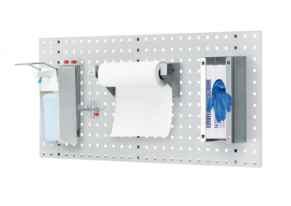 Kappes RasterPlan Lochplatte Modell 4 1000 x 450 mm RAL 7035, 4001.13.1013