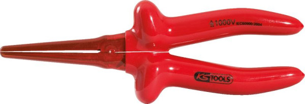 KS Tools 1000V Plangripzange 200mm, beschichteter Arbeitskopf, 117.1714