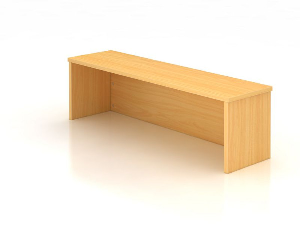 Hammerbacher Thekenaufsatz 120cm, 1OH Buche, 120x32x35 cm (BxTxH), VWB12/6