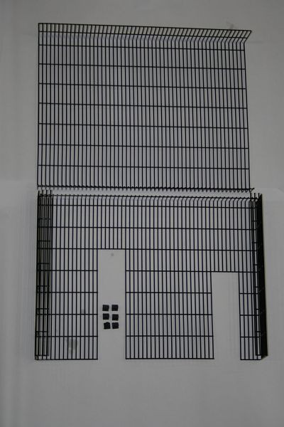 ELMAG KR-Gitterschutz komplett für PL 840/10/270 (GS 38) auch für PL 600 passendAbmessungen LxBxHöhe: 620x110x460 mm, 9101661