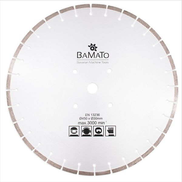 BAMATO Diamant Trennscheibe 450 x 30 mm, STRM455TS