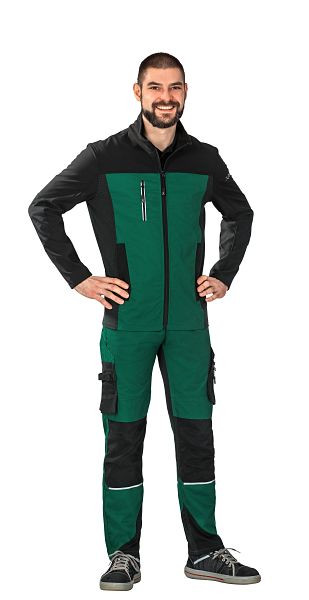 Planam Norit Herren Hybridjacke, grün/schwarz, Größe 29, 6504029