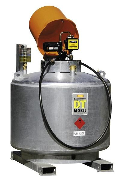 Cemo Dieseltank-Mobil 980l, doppelwandig verzinkt, 7386