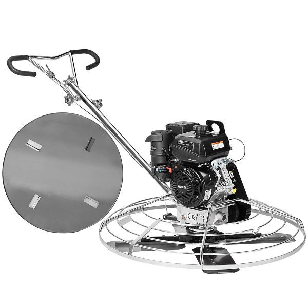 VEVOR Flügelglätter Betonglätter Estrichglätter Glättmaschine Benzin 14PS 1165mm, DLMDJS46INCH8WP46V0