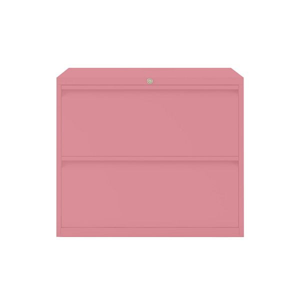 Bisley Essentials Schubladenschrank, Höhe 693-717 mm, 601 pink, YESF0807601