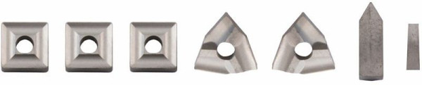 ELMAG Wendeplatten-Satz 7-teilig für Drehmeißel-Satz 25x25 mm, 88079