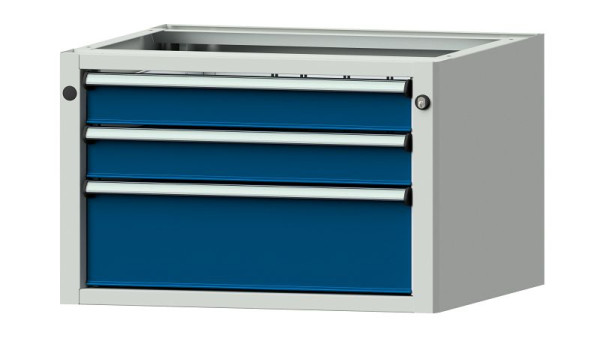 ANKE Werkbänke Unterbauschrank, Modell 1205 V, 660 x 615 x 420 mm, RAL 7035/5010, 402.519