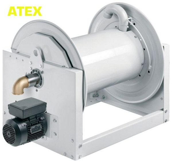 Ebinger Schlauchaufroller SM 700-230 ATEX, 25m - 63mm AD / 45m - 50mm AD, Stahl, 6.312.330.410