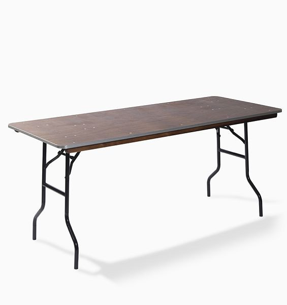 Feros Banketttisch / Klapptisch Holz rechteckig 122x76 cm, 21122