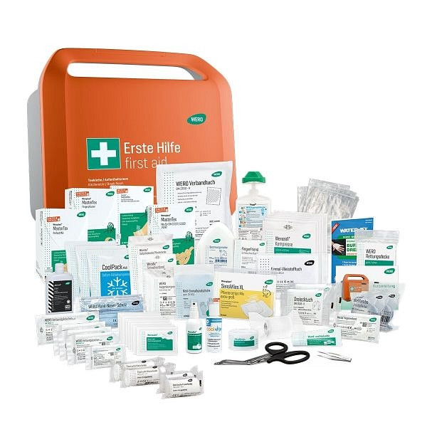 WERO Erste-Hilfe-Koffer Smart Case groß DIN 13157 für Teeküche / Aufenthaltsraum, 206567