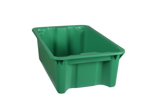 Plastipol-Scheu K 400/0 POLYBOX PP GRÜN, 590 mm x 380 mm x 202 mm, 28400017