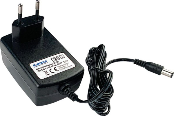 Kunzer Akku-Schnellladegerät 12V zu 7AFS02; 7AKN38; 7ABS38; 7AMS01, 7ASL12