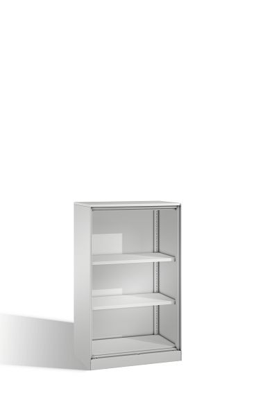 C+P Büroregal Asisto, H1310xB800xT435mm, Farbe: Lichtgrau, 3 OH, 140033-000 S10004