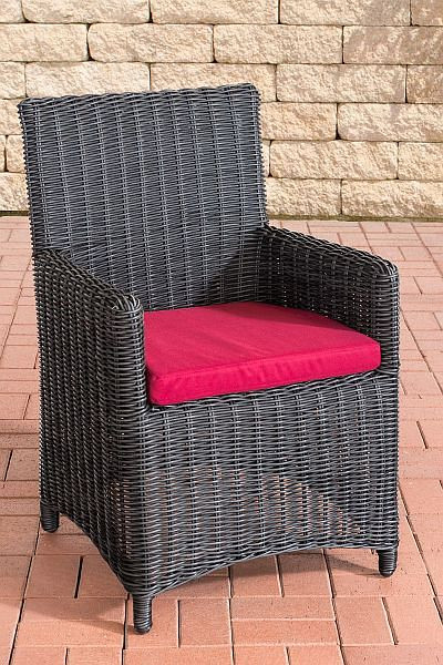 CLP Stuhl Fontana / Sankt Marlo Rubinrot 5mm, schwarz, 11989501