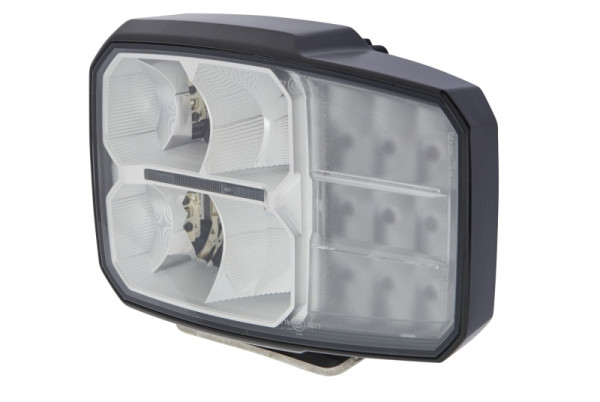 HELLA LED-Hauptscheinwerfer, C140, 24/12V, Anbau, E1 4079/SAE/ECE, Lichtscheibenfarbe: transparent, DEUTSCH Stecker, links, Linksverkehr, 1LE 996 374-031