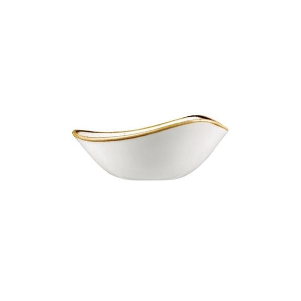 Churchill Stonecast Dreieckige Schüssel, Pfefferkorngrau, 250 mm (12 Stück), DK560