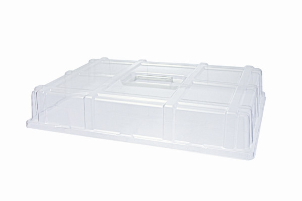 Schneider Abdeckhaube 620 x 425 x 105 mm, Material: PET, 1 mm, transparent, 227180