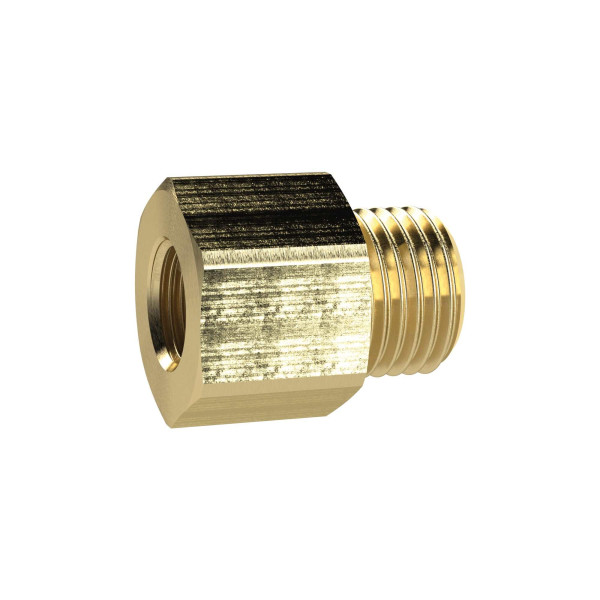 Riegler Reduziernippel lang, G 1/8, G 1/8 innen, SW 14, Messing, 134680