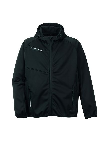 Planam Outdoor Fog Softshelljacke, schwarz, Größe XXXL, 3760064