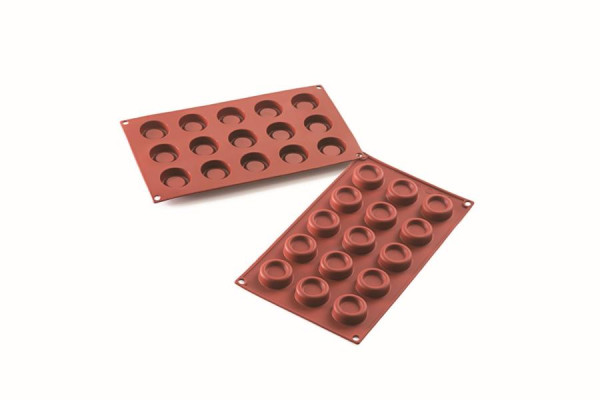 Schneider Silikonbackform Dessert Mini, Ø 40 mm, Höhe 13 mm, 115076
