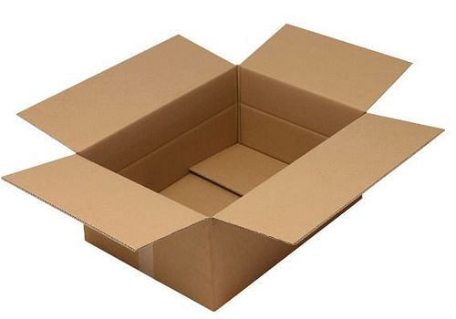 TransPak Wellpapp-Faltkarton 2-wellig, Innenmaß 610 x 430 x 250 mm, Format A2, Qualität 2.30BC, VE: 10 Stück, 299401