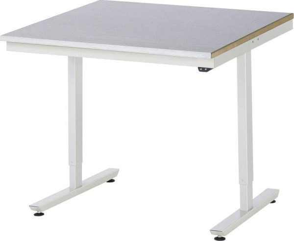 RAU Arbeitstisch Serie adlatus 150, B1000 x T1000 x H720-1120 mm, 08-AT-100-100-ES