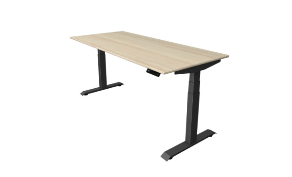 Kerkmann Sitz-/Stehtisch Move 4, B 1800 x T 800 mm, elektrisch höhenverstellbar von 640-1290 mm, Ahorn, 10080750