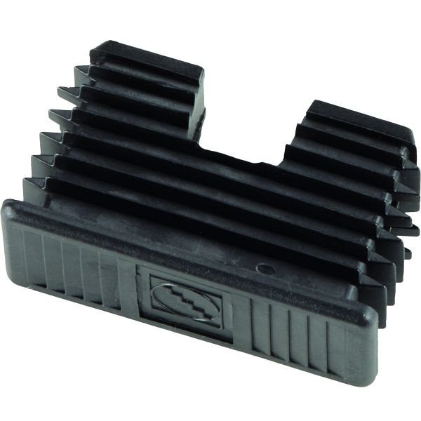 ZARGES Endkappe, 68x25mm, Aluminium, für Sprossen-Leitern, 824162