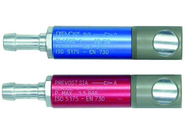 Prevost Sicherheitskupplungen zum Schweissen, für Schlauch mit Innen-Ø= 6 mm, SIC 061806S2K